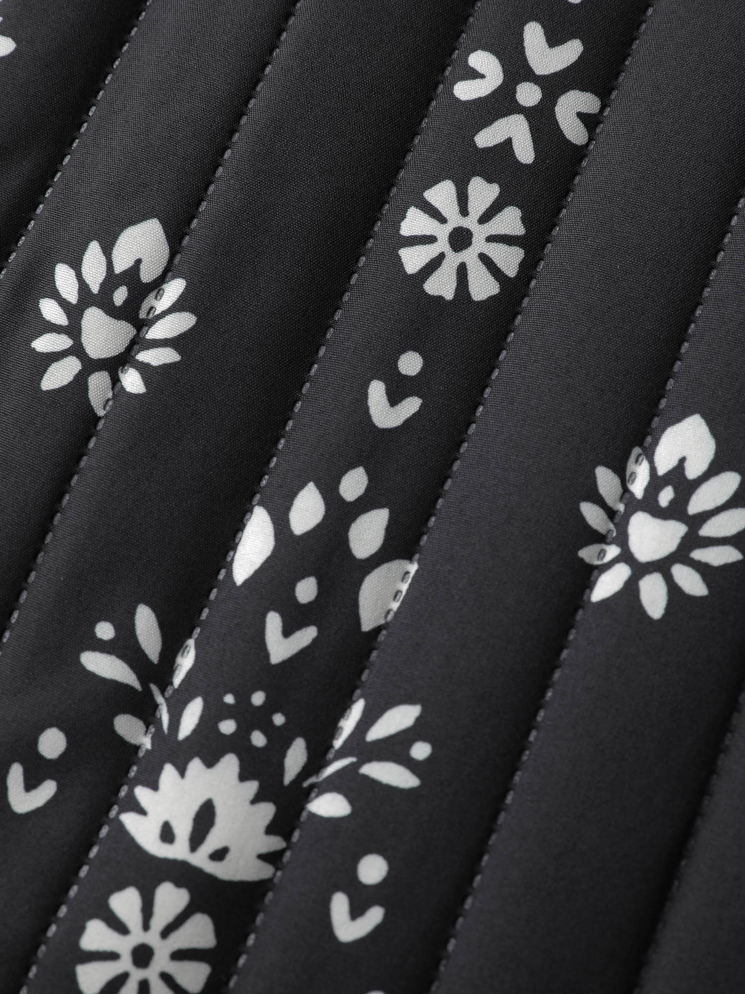 Boho Print Double Front-Tie Vest