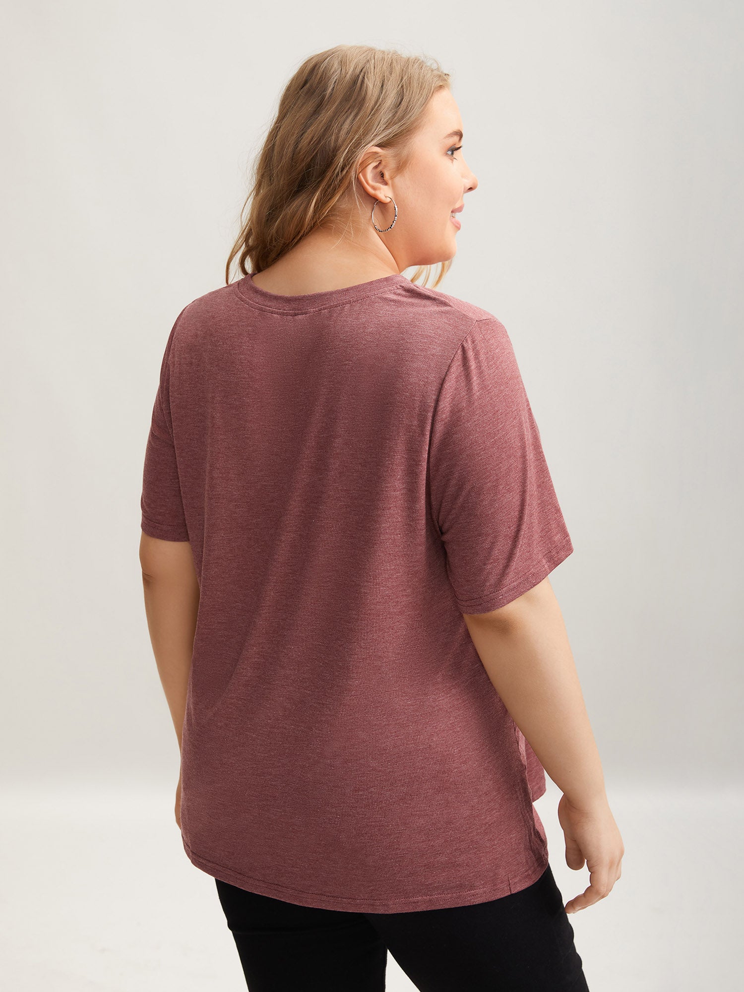 Playful Cats Print Crew Neck T-Shirt