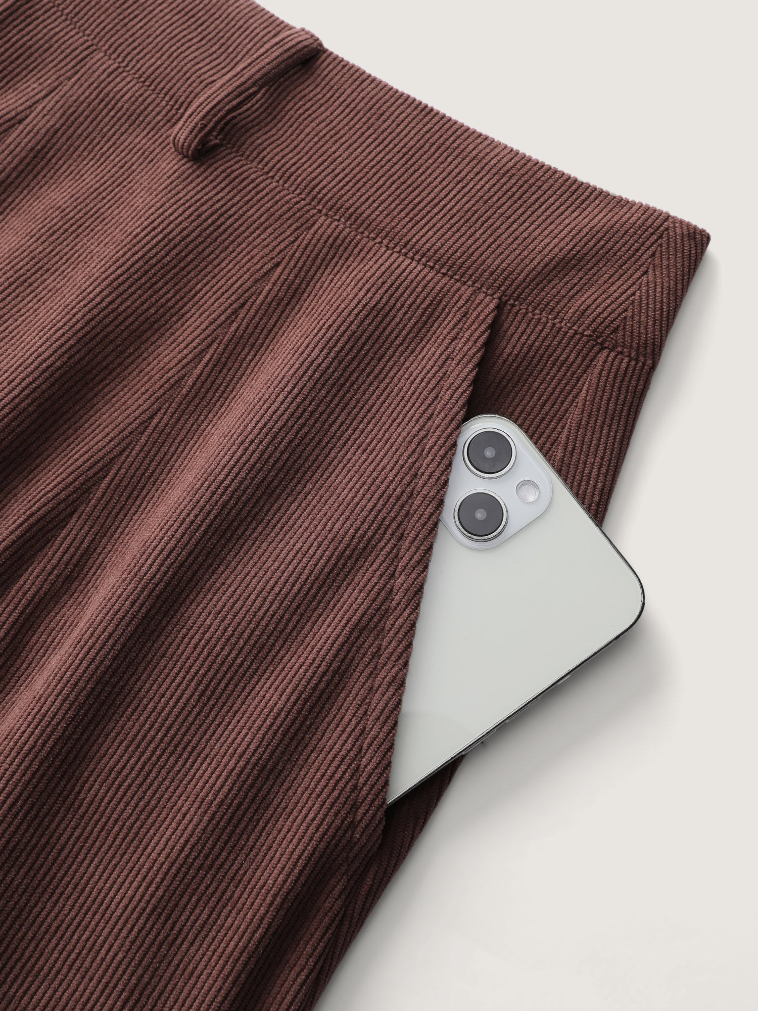 Pleated Waist-Defining Midi Skirt