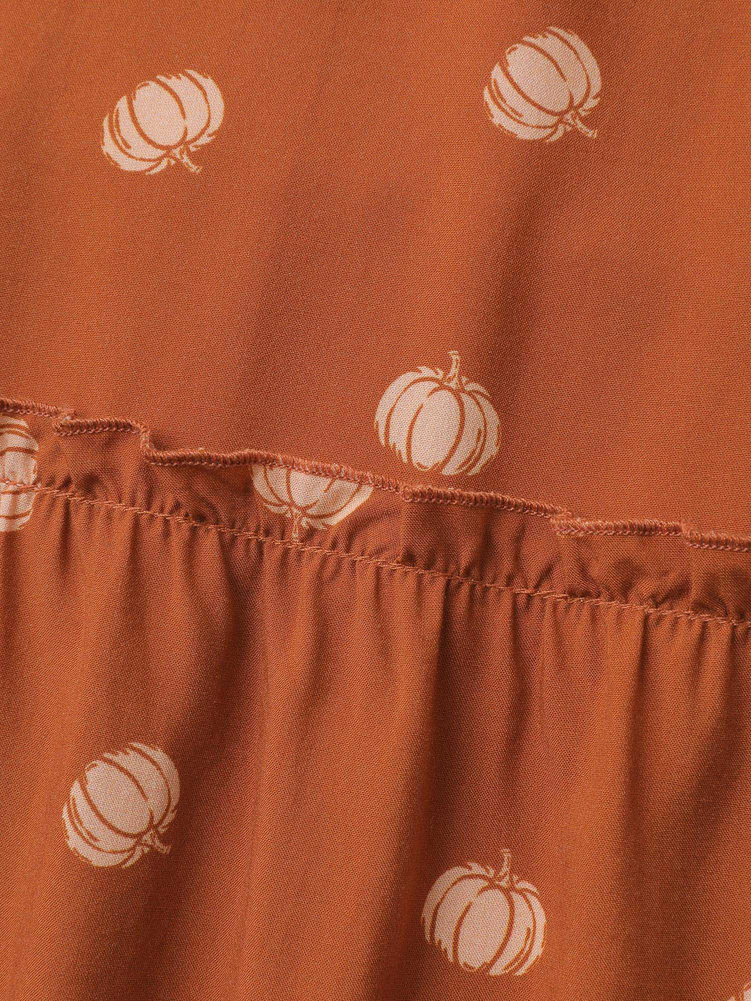 Polka Dots Shirred Bodice Pockets Maxi Dress