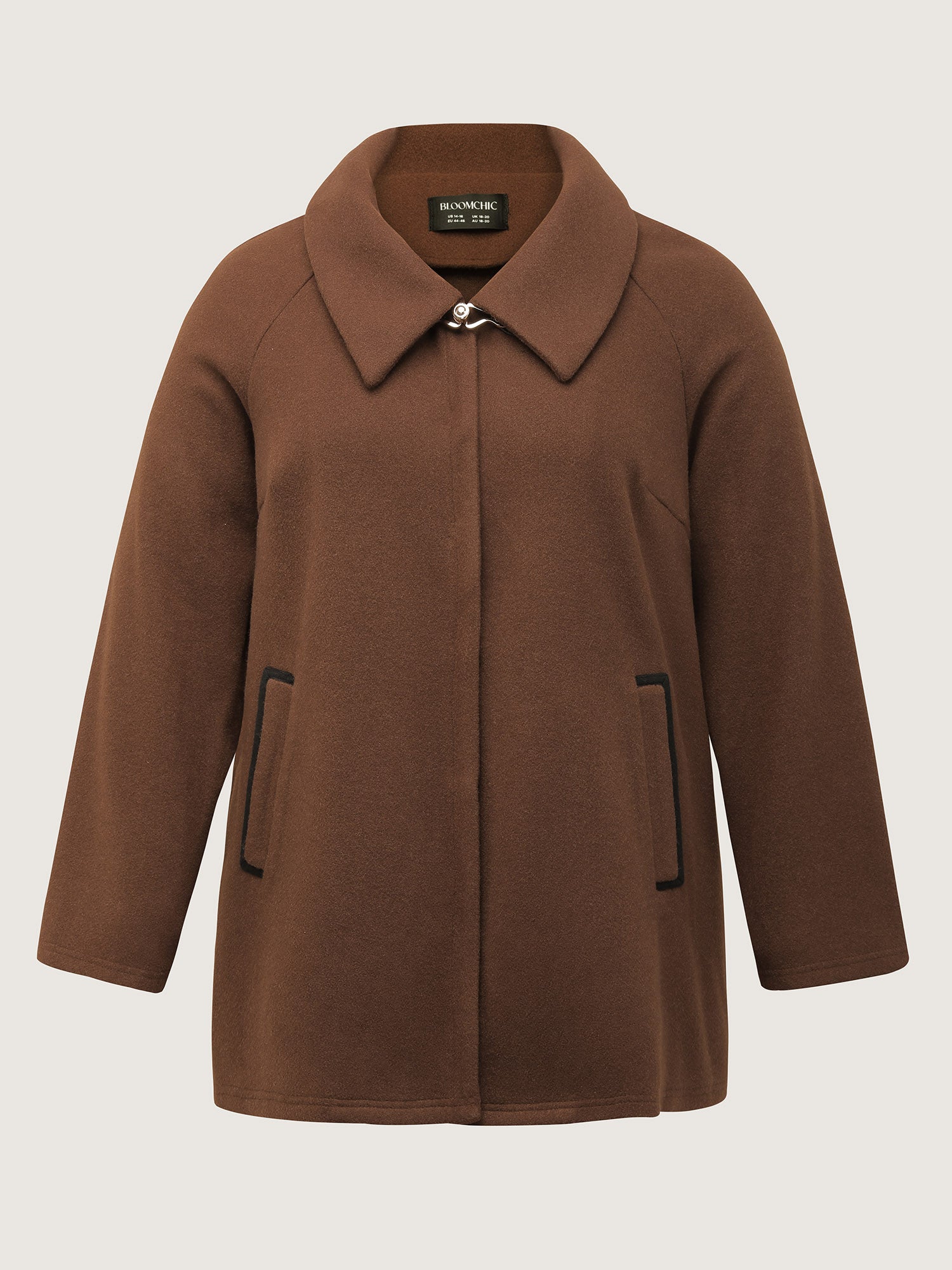 Metal Detail Pockets Jacket