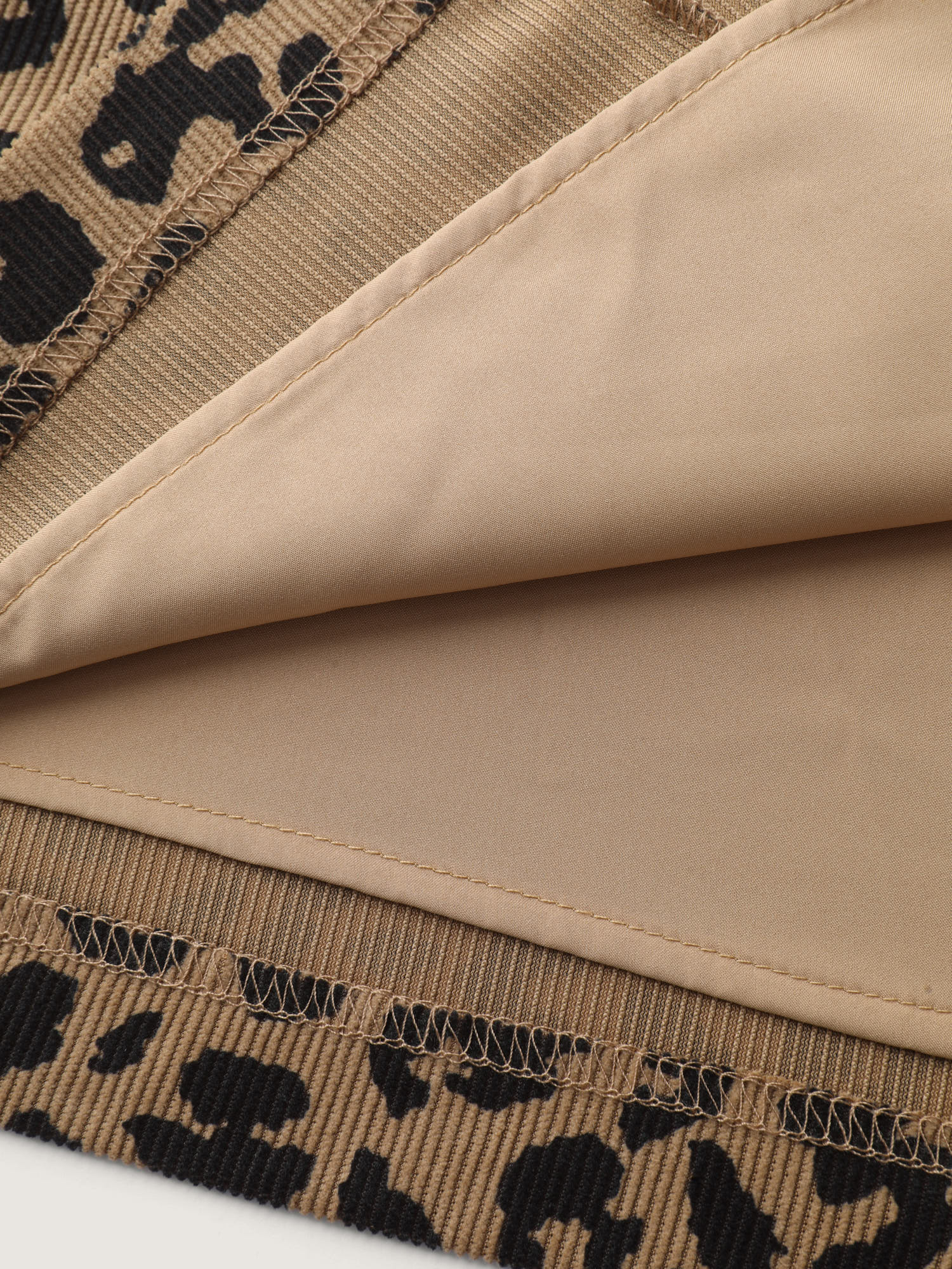 Leopard Print Overall Straps Pockets Midi Dress