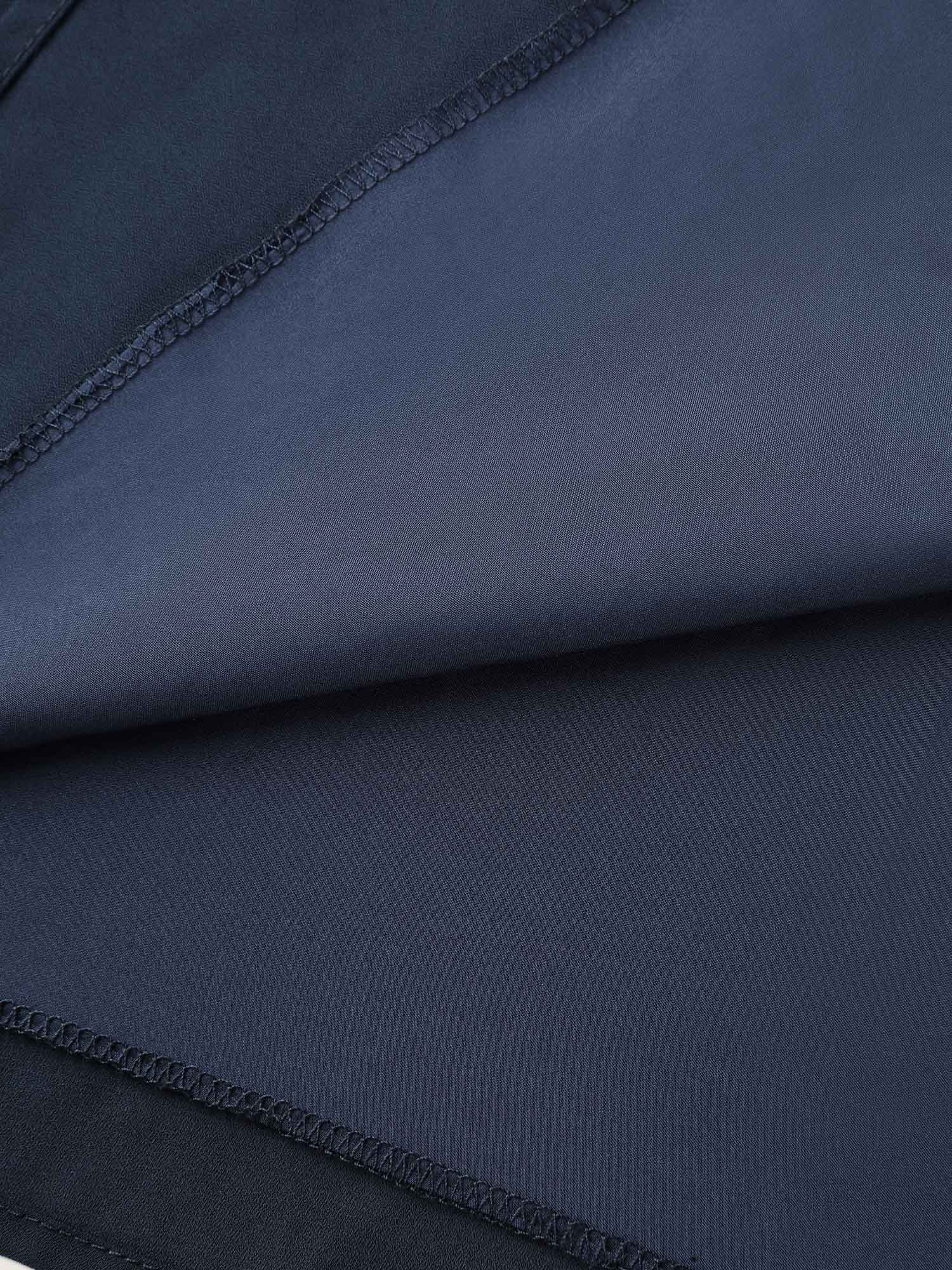 Gold Sequin Embroidery Sheer Shirred Midi Dress