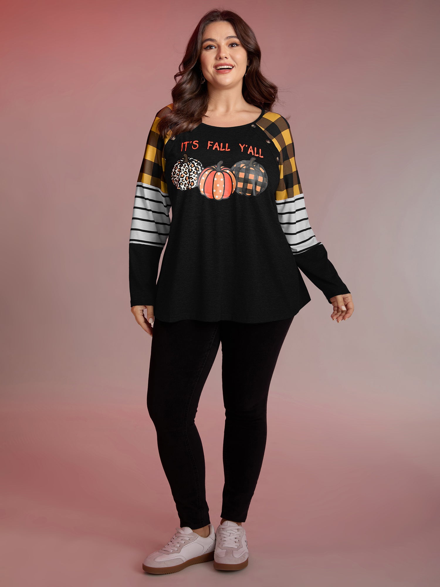 It's Fall Y'all Print T-Shirt