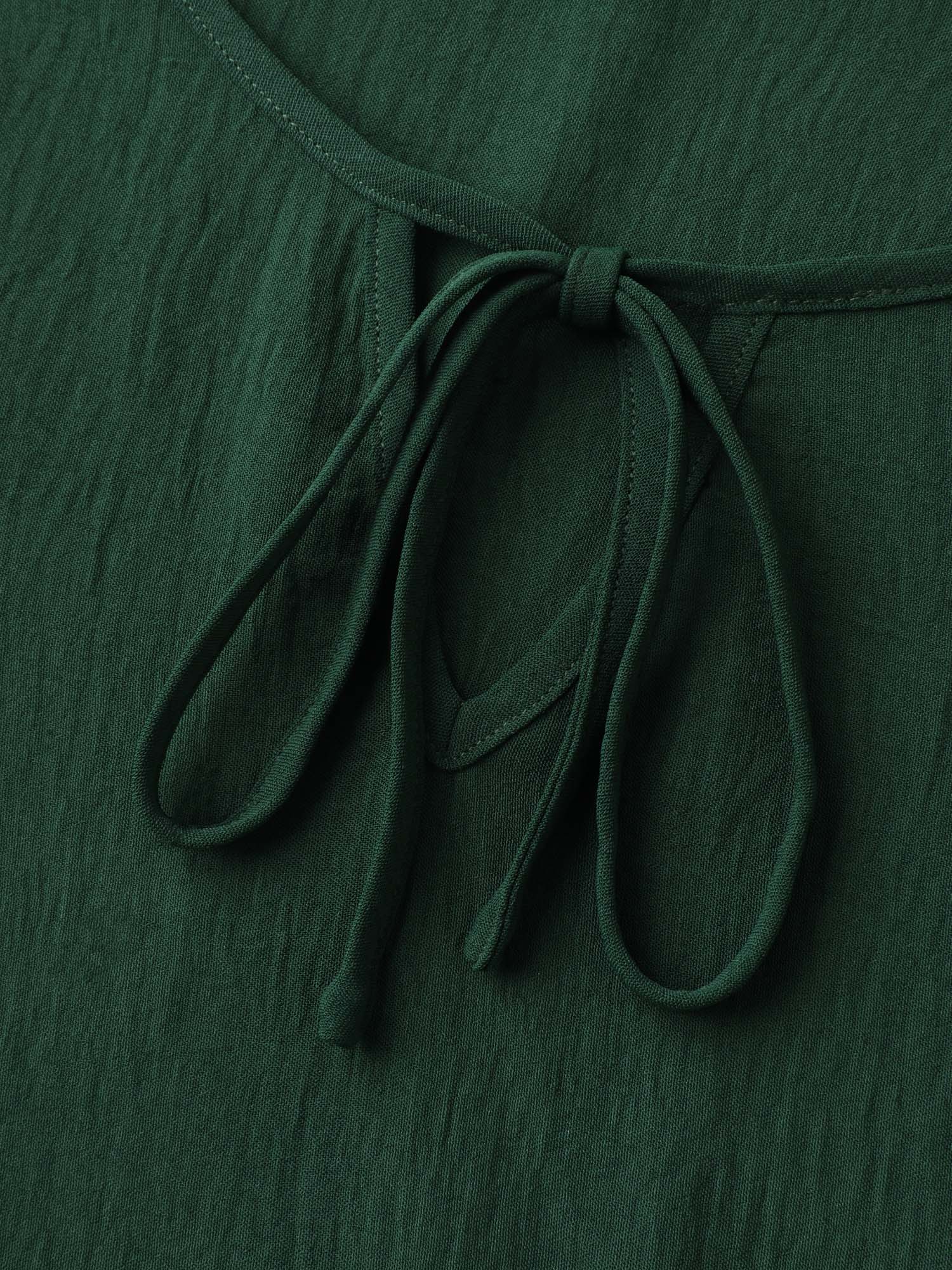 Embroidered Cut-Out Sleeve Solid Blouse